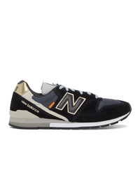 New Balance Black And Gold 996 Sneakers