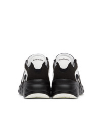 Acne Studios Black And White Rockaway Sneakers