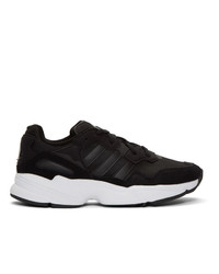 adidas Originals Black And White Yung 96 Sneakers