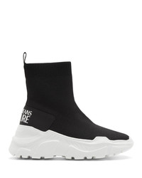 Versace Jeans Couture Black Chunky Sock Sneakers