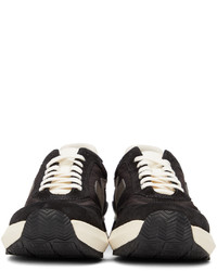 VISVIM Black Fkt Runner Sneakers