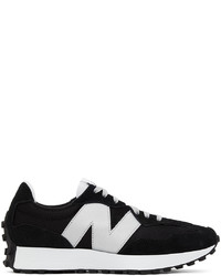 New Balance Black Gray 327 Sneakers