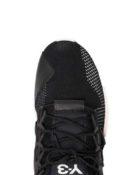 Y-3 Black Harigane Leather Sneakers