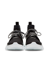 Givenchy Black Jaw High Top Sneakers