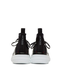 Givenchy Black Jaw High Top Sneakers