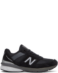 New Balance Black Made In Us 990 V5 Sneakers