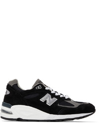 New Balance Black Made In Us 990v2 Sneakers