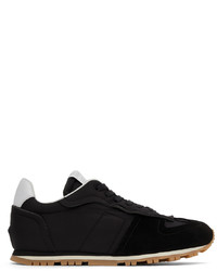 Maison Margiela Black Nylon Runner Sneakers