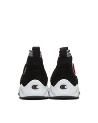 Champion Reverse Weave Black Rally Pro High Top Sneakers