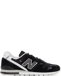 New Balance Black White 996 Sneakers