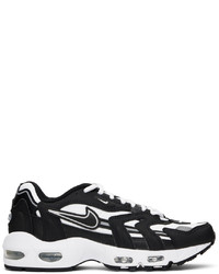 Nike Black White Air Max 96 Ii Sneakers