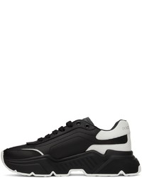Dolce & Gabbana Black White Daymaster Sneakers