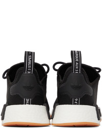 adidas Originals Black White Primeblue Nmd R1 Sneakers