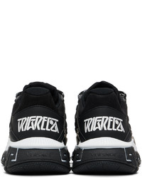 Versace Black White Trigreca Sneakers