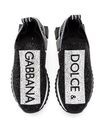 Dolce & Gabbana Embellished Logo Sneakers