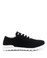 Kiton Embroidered Logo Low Top Trainers