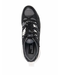 White Mountaineering Graphic Print Low Top Sneakers