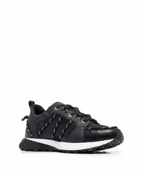 Canali Lace Up Detail Low Top Sneakers