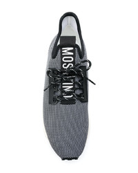 Moschino Lace Up Logo Sneakers