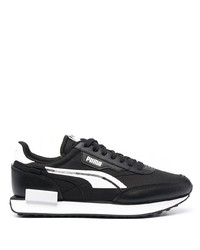 Puma Leather Panel Sneakers