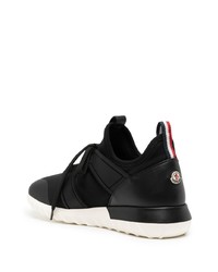 Moncler Lo Top Leather Sneakers