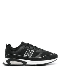 New Balance Logo Patch Leather Sneakers