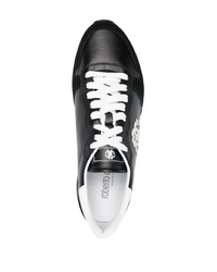 Roberto Cavalli Logo Patch Low Top Sneakers