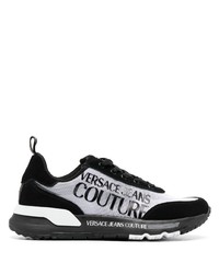VERSACE JEANS COUTURE Logo Print Panelled Sneakers