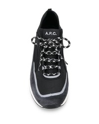 A.P.C. Logo Print Sneakers