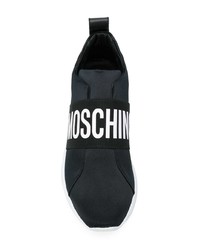 Moschino Logo Slip On Sneakers