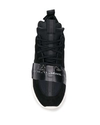Unravel Project Logo Tape Chunky Sole Sneakers