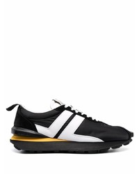 Lanvin Low Top Lace Up Sneakers