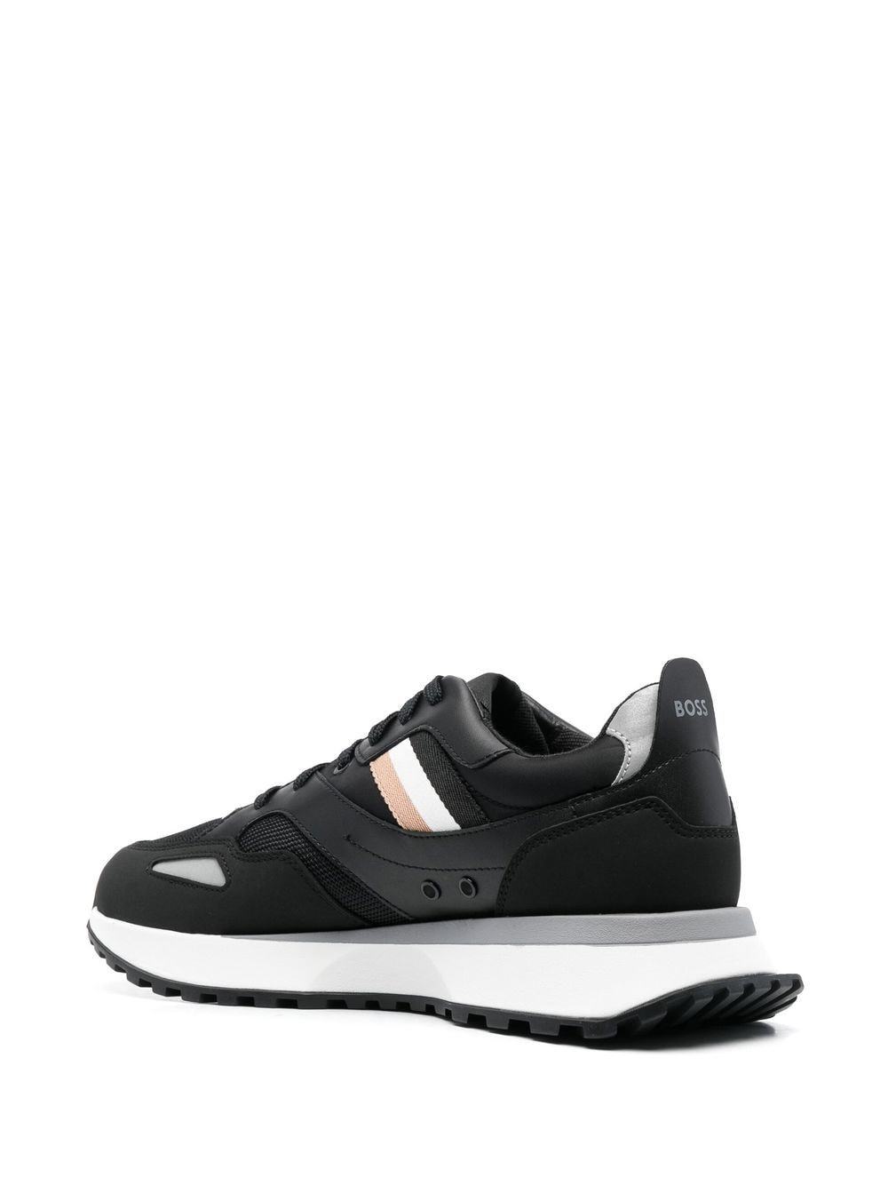 Boss Low Top Panelled Sneakers Farfetch Lookastic