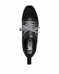 Moschino Mesh Panel Detail Sneakers