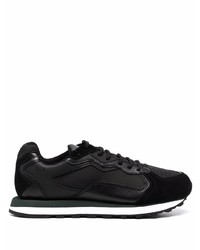 Armani Exchange Panelled Lace Up Sneakers