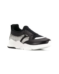 Clergerie Panelled Slip On Sneakers