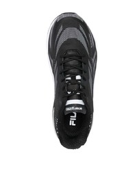 Fila Raceway Panelled Lace Up Sneakers
