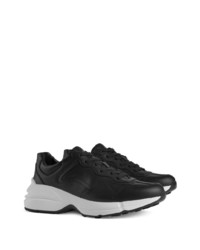 Gucci Rhyton Low Top Lace Up Sneakers