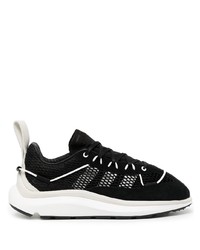 Y-3 Round Toe Lace Up Sneakers