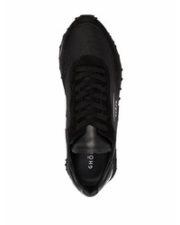 Ghoud Side Logo Print Sneakers