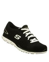 Skechers Gratis Pure Street Athletic Shoes Blackwhite