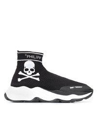 Philipp Plein Skull Hi Top Sneakers