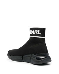 Karl Lagerfeld Sock Style Ankle Sneakers