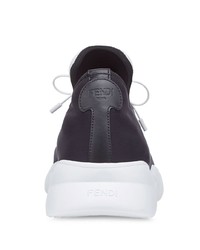 Fendi Two Toned Lace Up Sneakers