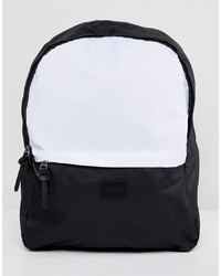 ASOS DESIGN Backpack In Black And White