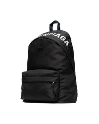 Balenciaga Black And White Wheel Backpack