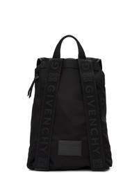 Givenchy Black Glow In The Dark Pocket Logo Backpack
