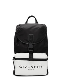 Givenchy Black Glow In The Dark Pocket Logo Backpack
