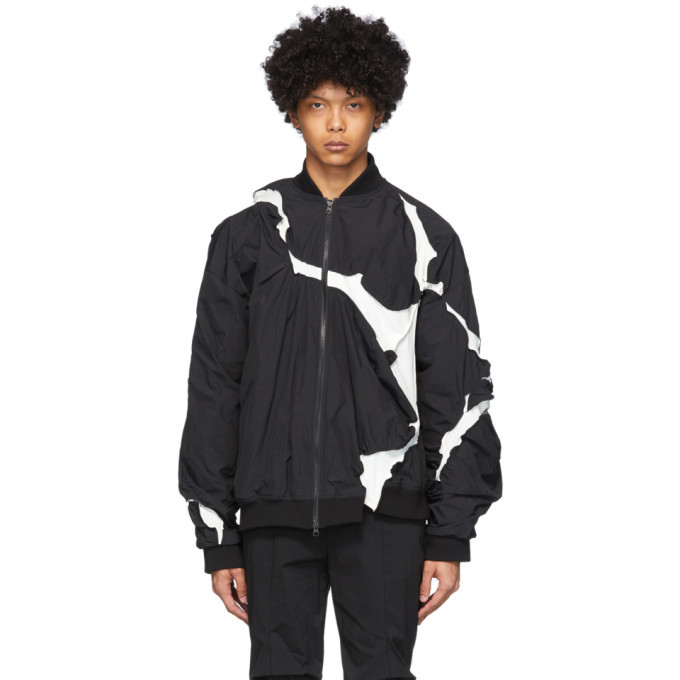 Post Archive Faction PAF Black And White 30 Left Jacket, $750