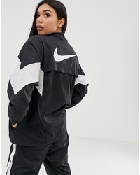 Nike Black Oversized Track Jacket